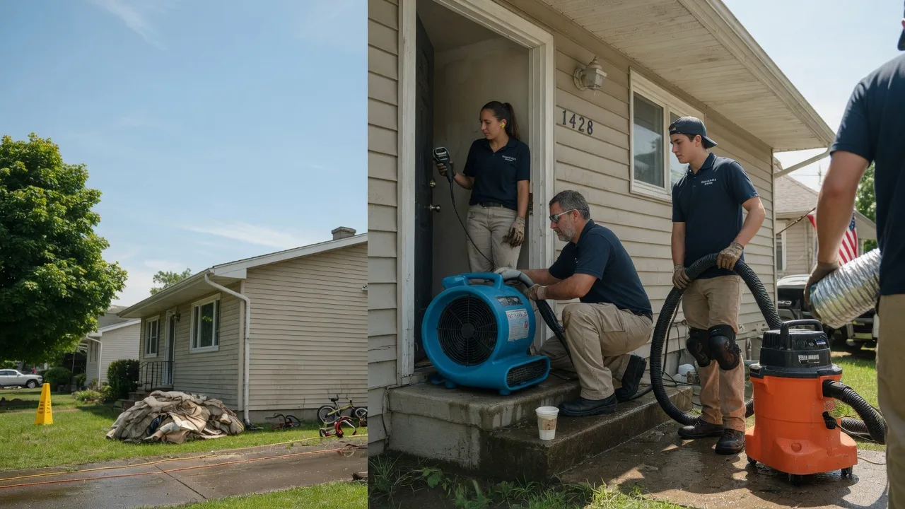 Water Damage Restoration in Falmouth, IN near me